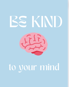 Being kind to yourself is just as important as being kind to others.