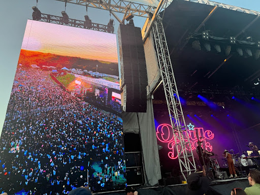 Festival goers get excited for Orville Peck's Day 1 set.