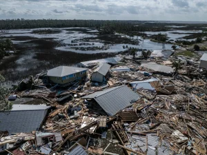 The destruction path from Hurricane Helene and its grappling effects on all those in Florida.