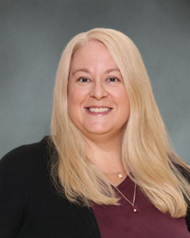 Mrs. McCabe in her first Dowling staff photo! 