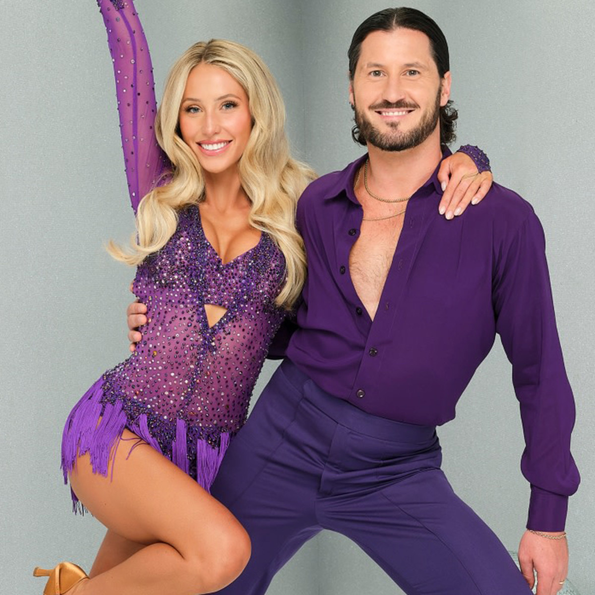 Alix Earle and her partner, Val Chmerkovskiy.