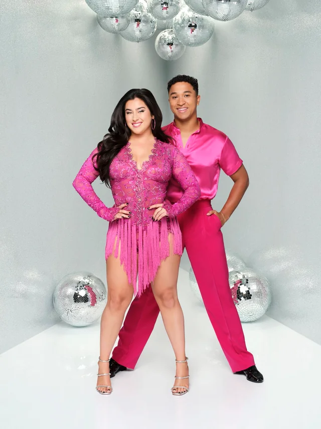 Lauren Jauregui and her partner, Brandon  Armstrong. 